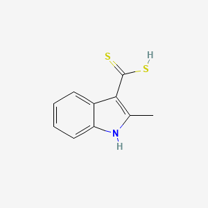 2-Methyl-1H-indole-3-carbodithioic acid