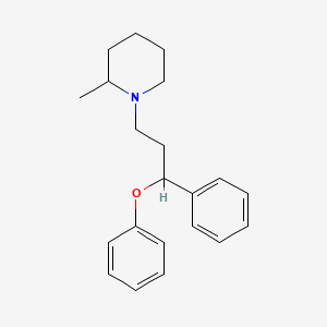 2-Methyl-1-(3-phenoxy-3-phenylpropyl)piperidine