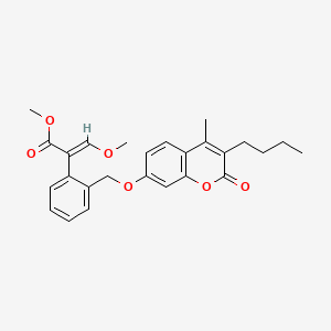 molecular formula C26H28O6 B1451978 甲氧菌酯 CAS No. 850881-70-8