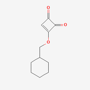 3-(Cyclohexylmethoxy)cyclobut-3-ene-1,2-dione