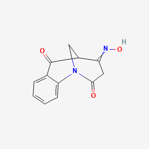 4-(Hydroxyimino)-4,5-dihydro-2H-1,5-methano-1-benzazocine-2,6(3H)-dione