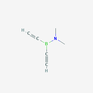 1,1-Diethynyl-N,N-dimethylboranamine