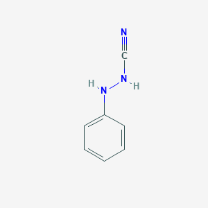 Hydrazinecarbonitrile, 2-phenyl-