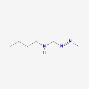 N-{[(E)-Methyldiazenyl]methyl}butan-1-amine