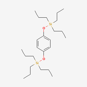 [1,4-Phenylenebis(oxy)]bis(tripropylsilane)