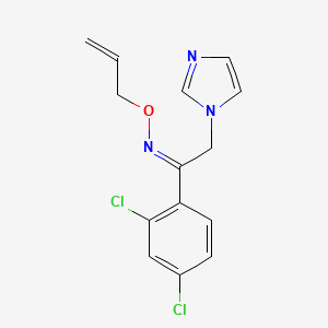 1-(2,4-Dichloro-phenyl)-2-imidazol-1-yl-ethanone O-allyl-oxime