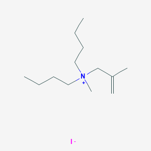 N-Butyl-N-methyl-N-(2-methylprop-2-en-1-yl)butan-1-aminium iodide