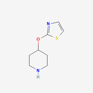4-(1,3-Thiazol-2-yloxy)piperidine