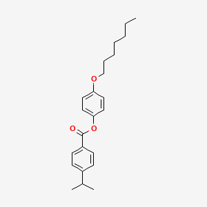 4-(Heptyloxy)phenyl 4-(propan-2-yl)benzoate