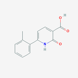 6-(2-methylphenyl)-2-oxo-1H-pyridine-3-carboxylic acid