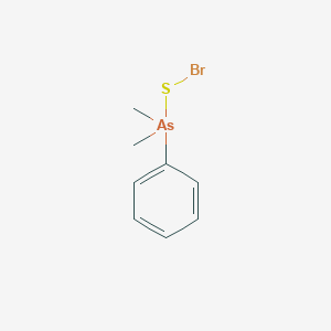 molecular formula C8H11AsBrS B14520041 CID 78065196 