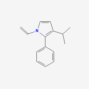 1-Ethenyl-2-phenyl-3-(propan-2-yl)-1H-pyrrole