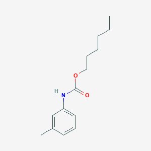 Hexyl (3-methylphenyl)carbamate