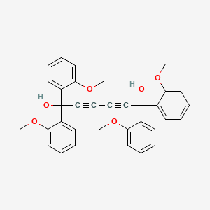 1,1,6,6-Tetrakis(2-methoxyphenyl)hexa-2,4-diyne-1,6-diol