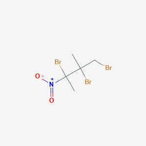 1,2,3-Tribromo-2-methyl-3-nitrobutane