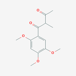 2-Methyl-1-(2,4,5-trimethoxyphenyl)butane-1,3-dione