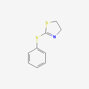 2-(Phenylsulfanyl)-4,5-dihydro-1,3-thiazole