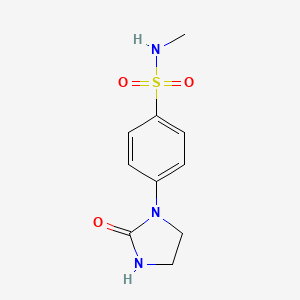 N-Methyl-4-(2-oxoimidazolidin-1-yl)benzene-1-sulfonamide