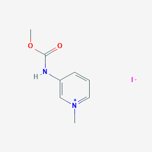 3-[(Methoxycarbonyl)amino]-1-methylpyridin-1-ium iodide