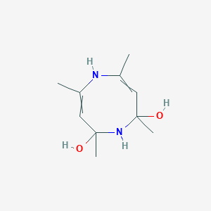 2,4,6,8-Tetramethyl-1,2,5,8-tetrahydro-1,5-diazocine-2,8-diol