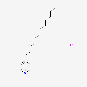 4-Dodecyl-1-methylpyridin-1-ium iodide