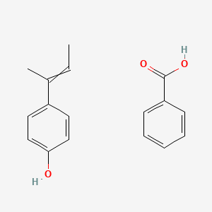 Benzoic acid;4-but-2-en-2-ylphenol