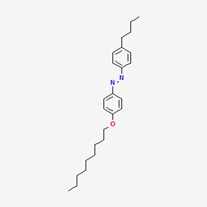 (E)-1-(4-Butylphenyl)-2-[4-(nonyloxy)phenyl]diazene