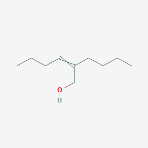 molecular formula C10H20O B14520372 2-Butylhex-2-en-1-ol CAS No. 62594-07-4