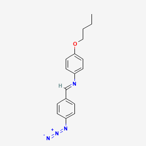 (E)-1-(4-Azidophenyl)-N-(4-butoxyphenyl)methanimine