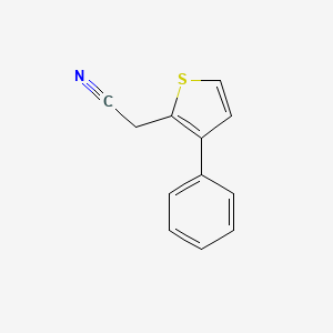 (3-Phenylthiophen-2-yl)acetonitrile