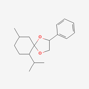 9-Methyl-2-phenyl-6-(propan-2-yl)-1,4-dioxaspiro[4.5]decane