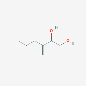 3-Methylidenehexane-1,2-diol