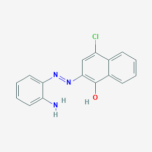 2-[2-(2-Aminophenyl)hydrazinylidene]-4-chloronaphthalen-1(2H)-one