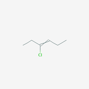 3-Hexene, 3-chloro-