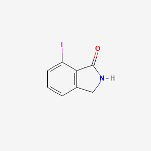molecular formula C8H6INO B1452053 7-iodo-2,3-dihydro-1H-isoindol-1-one CAS No. 866766-96-3