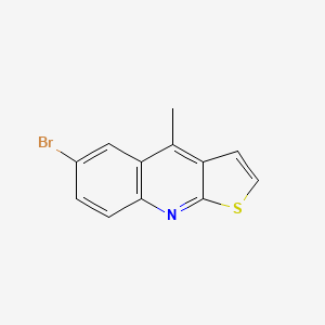 6-Bromo-4-methylthieno[2,3-B]quinoline