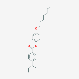 4-(Heptyloxy)phenyl 4-(butan-2-yl)benzoate