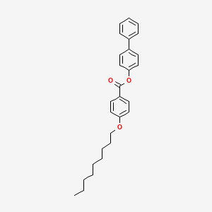 (4-phenylphenyl) 4-nonoxybenzoate