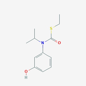 S-Ethyl (3-hydroxyphenyl)propan-2-ylcarbamothioate