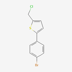 2-(4-Bromophenyl)-5-(chloromethyl)thiophene