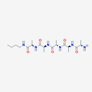 L-Alanyl-L-alanyl-L-alanyl-L-alanyl-N-butyl-L-alaninamide