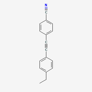 4-[(4-Ethylphenyl)ethynyl]benzonitrile