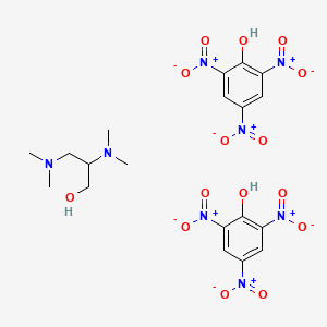 2,3-Bis(dimethylamino)propan-1-ol;2,4,6-trinitrophenol