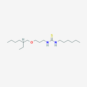 N-{3-[(2-Ethylhexyl)oxy]propyl}-N'-hexylthiourea