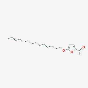 5-(Tetradecyloxy)furan-2-carbaldehyde