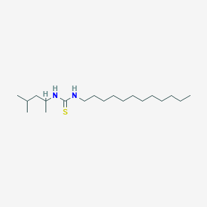 N-Dodecyl-N'-(4-methylpentan-2-yl)thiourea