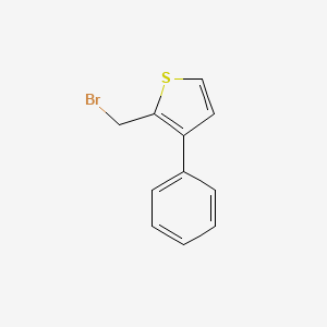 2-(Bromomethyl)-3-phenylthiophene