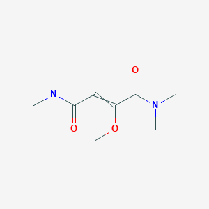 molecular formula C9H16N2O3 B14520954 2-Methoxy-N~1~,N~1~,N~4~,N~4~-tetramethylbut-2-enediamide CAS No. 63126-54-5