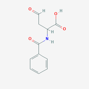 2-Benzamido-4-oxobutanoic acid