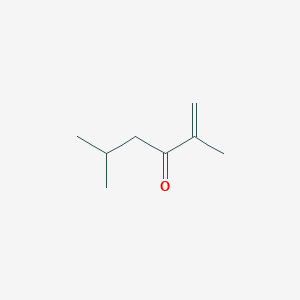 molecular formula C8H14O B14520972 2,5-Dimethylhex-1-en-3-one CAS No. 62834-83-7